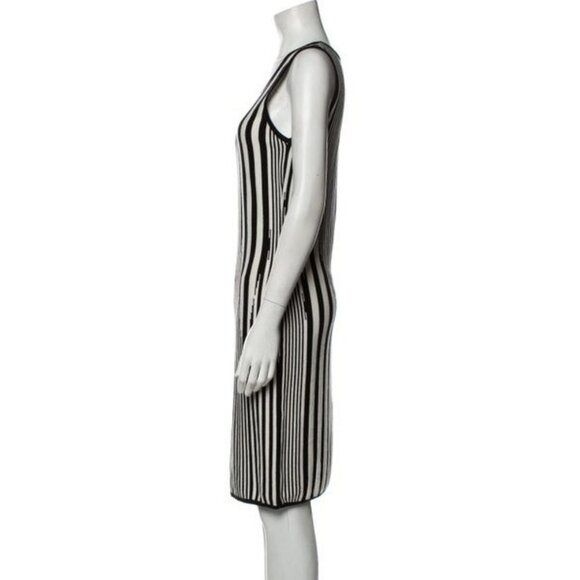 CARMEN MARCH Striped Knee-Length Dress​​​​ - Picture 2 of 3